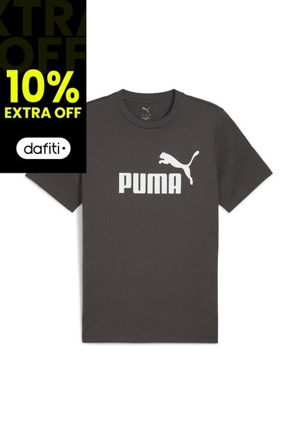 Camisa Deportiva Puma Original Ess No1 Logo Gris Hombre
