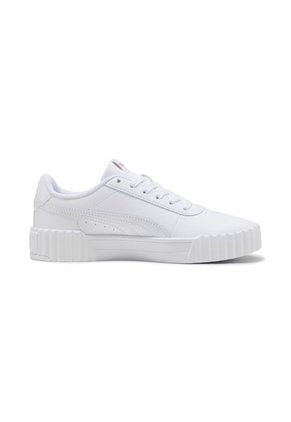 Tenis Zapatillas Marca Puma Carina 30 Original Blanco Mujer