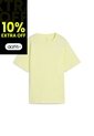 Camisas Deportivas Puma Original Ess Relaxed Amarillo Mujer de Puma