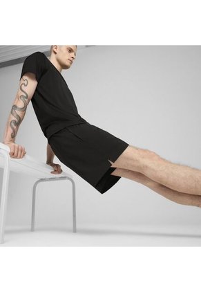 Pantaloneta Deportiva Puma Original Essential 5 Negro Hombre