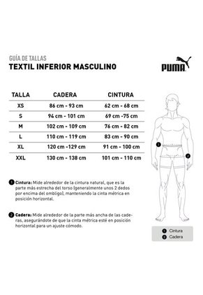 Pantaloneta Deportiva Puma Original Essential 5 Negro Hombre