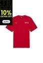 Camisa Deportiva Puma Original Ferrari Lifestyle Rojo Hombre de Puma