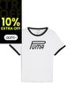 Camisa Deportiva Puma  Future Archive Original Blanco Mujer de Puma