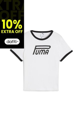 Camisa Deportiva Puma  Future Archive Original Blanco Mujer Puma