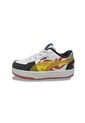 Tenis Deportivo Puma Original Caven 2 Hot Wheel Blanco Niños de Puma