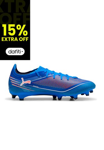 Guayos Puma Originales Ultra 6 Match Fg/Ag Azul Para Hombres Puma