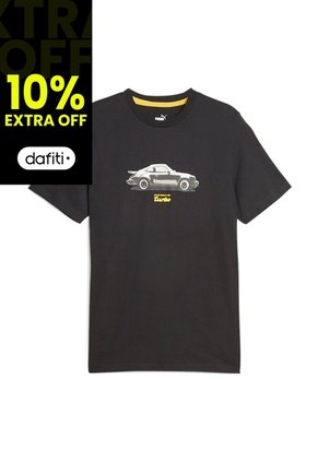 Camisa Deportiva Puma Original Pl Graphic Negro Para Hombre