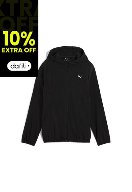 Chaqueta Deportiva Puma Run Velocity Woven Negro Mujer