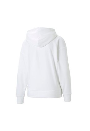 Busos Con Capucha Puma Originales Classics Logo Blanco Mujer