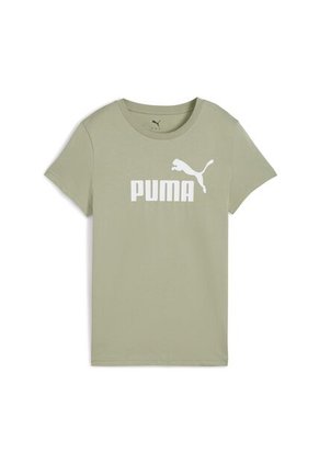 Camisa Deportiva Puma Original Ess No1 Logo Verde Mujer