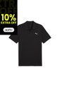 Camisa Tipo Polo Puma Ess Small Logo Pique Negro Hombre de Puma