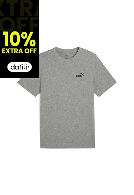 Camisas Deportivas Puma Original Ess Small No. 1 Gris Hombre