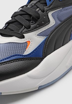 Tenis Lifestyle Negro-Gris-Naranja Puma X-Ray Speed