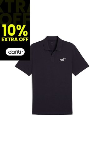 Camisa Polo Marca Puma Ess No 1 Logo Original Azul Hombre Puma