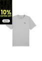 Tshirt Camisa Marca Puma Logo Poly Tee Original Gris Hombre de Puma