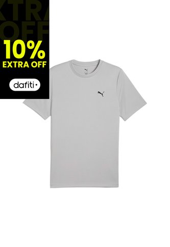 Tshirt Camisa Marca Puma Logo Poly Tee Original Gris Hombre Puma