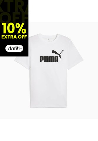 Tshirt Camisa Marca Puma Ess Logo Tee Original Blanco Hombre Puma