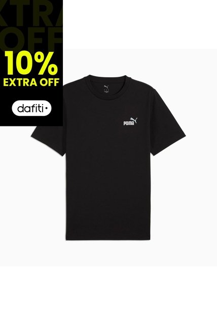 Tshirt Camisa Casual Marca Puma Ess 2 Original Negro Hombre