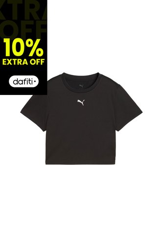 Tshirt Camisa Marca Puma Tad Essential Original Negro Mujer Puma