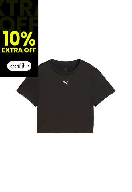 Tshirt Camisa Marca Puma Tad Essential Original Negro Mujer
