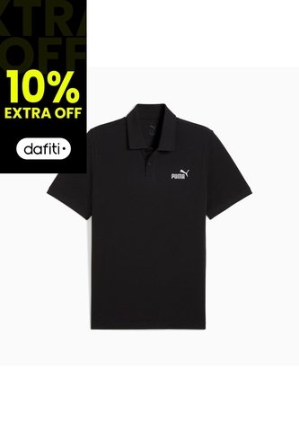 Camisa Polo Marca Puma Ess No 1 Logo Original Negro Hombre Puma