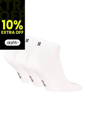 Medias Puma Originales Sneaker Plain 3 Pares Blancos Puma