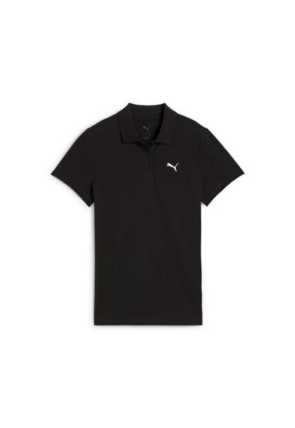 Camisas Tipo Polo Puma Originales Ess Logo Negro Mujer