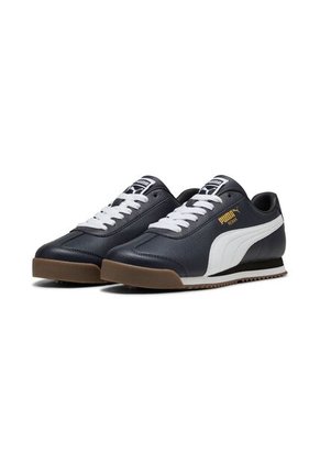 Tenis Deportivos Marca Puma Roma 24 Original Azul Hombre