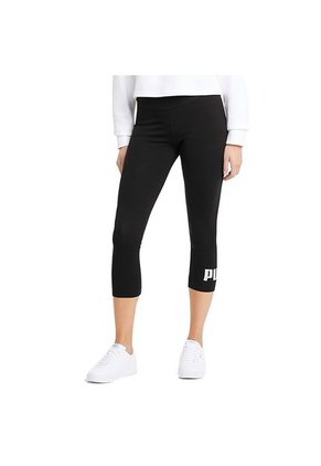 Leggings Puma Para Mujer Ess 3/4 Logo Negro