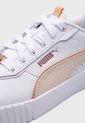 Tenis Lifestyle Blanco-Rosa Pastel PUMA Carina 2.0 Lux de Puma