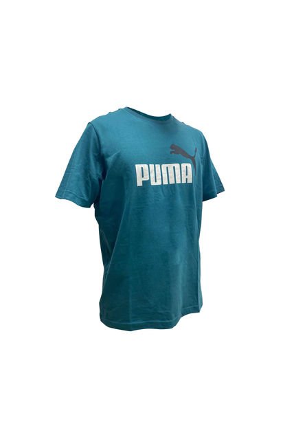 Camisa Marca Puma Ess Hombre Verde Deportivo Original