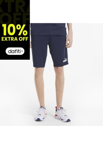 Pantaloneta Deportiva Puma Original Ess Jersey Azul Hombre Puma