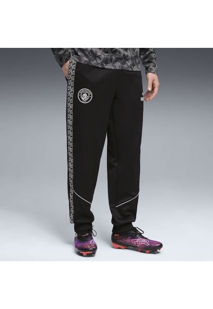 Pantalón Puma Hombre Manchester City KING Anthem - Negro