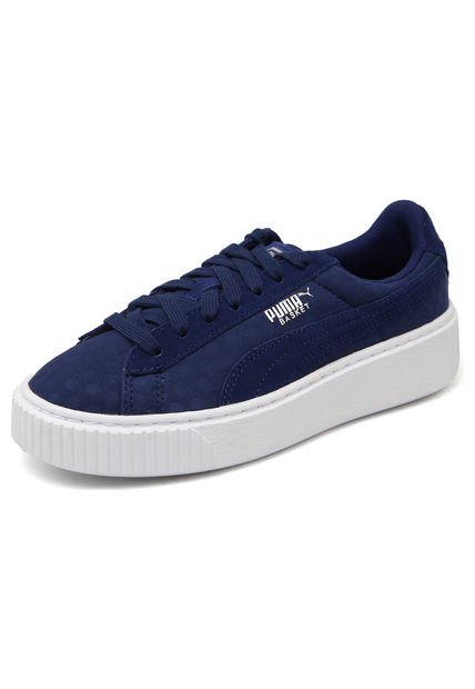 puma basket azul