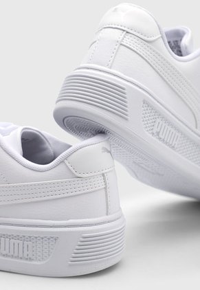 Tenis Lifestyle Blanco Puma Smash Platform v3