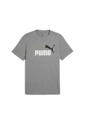 Camisa Deportiva Puma Ess 2 Color No 1 Logo Gris Hombre