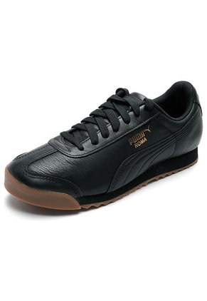 Tenis Negro Puma Roma Classic Gum