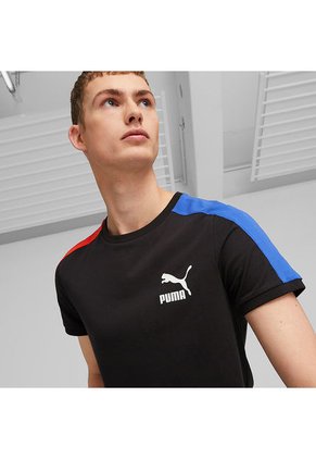 Camiseta Puma Para Hombre T7 Iconic Tee Negro