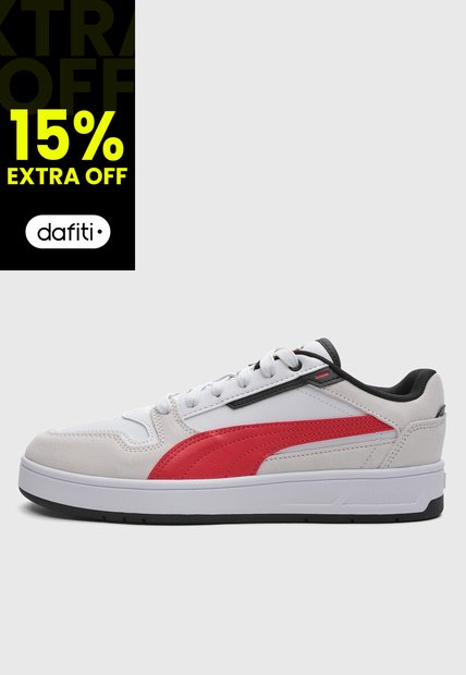 Tenis Lifestyle PUMA Scuderia Ferrari Court Classic Street Blanco