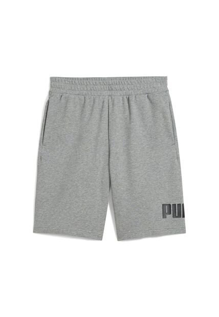 Pantaloneta Deportiva Puma Ess Big No. 1 Logo 10 Gris Hombre