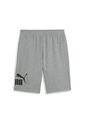 Pantaloneta Deportiva Puma Ess Big No. 1 Logo 10 Gris Hombre de Puma