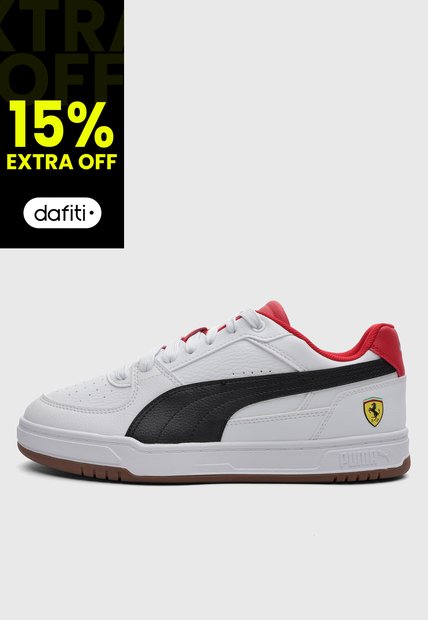 Tenis Lifestyle PUMA Scuderia Ferrari Caven III Blanco