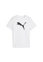 Camisa Deportiva Puma Original Ess Logo TB Blanco Para Niños de Puma