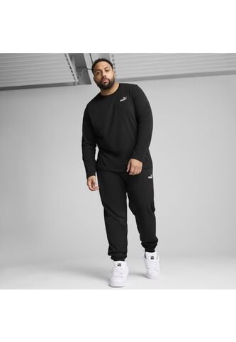 Camisa Deportiva Puma Ess No. 1 Logo Longsleeve Negro Hombre Puma