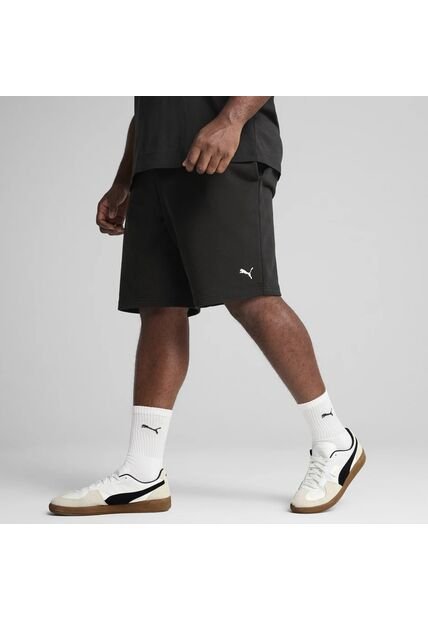 Pantaloneta Deportiva Puma Original Ess Logo 10 Negro Hombre