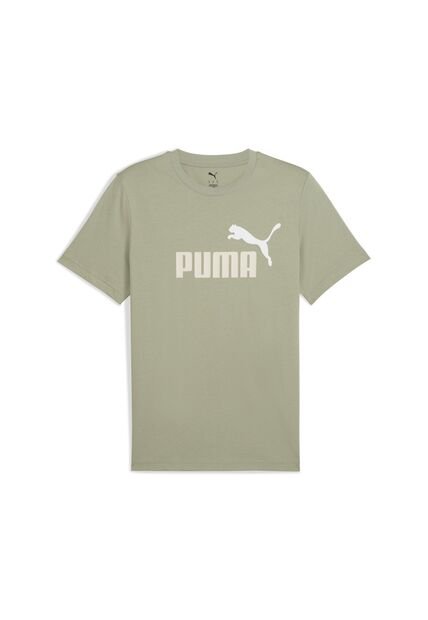 Camisa Deportiva Puma Ess 2 Color No1 Logo Verde Hombre