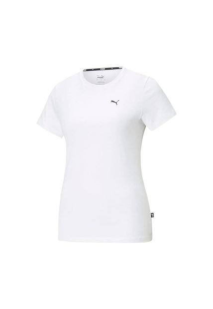 Camiseta Puma Para Mujer Ess Small Logo Tee W Blanco