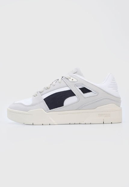 Tenis Lifestyle Beige-Blanco-Azul Puma Slipstream Lux