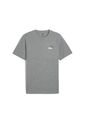 Camisa Deportiva Puma Ess 2 Color Small No1 Logo Gris Hombre de Puma