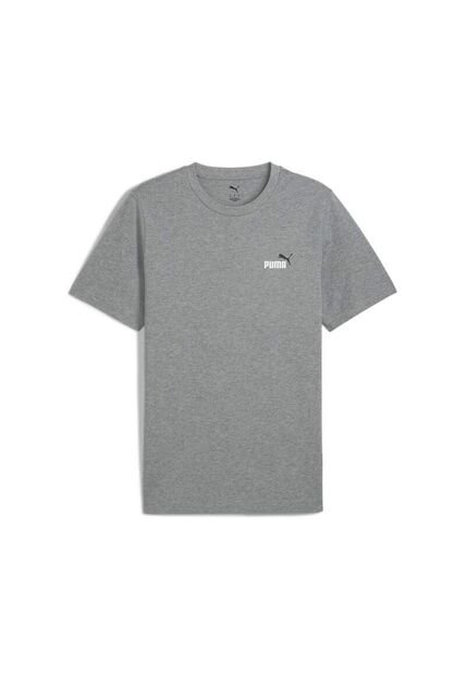 Camisa Deportiva Puma Ess 2 Color Small No1 Logo Gris Hombre
